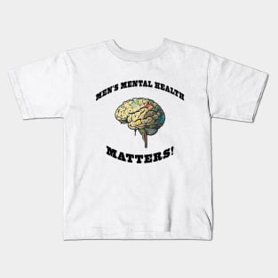 Men's Mental Health Matters Kids T-Shirt